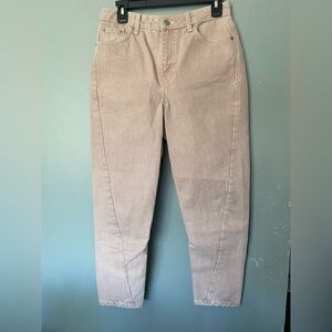 Topshop High Rise tapered Jeans 28